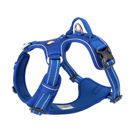 No Pull Dog Harness Royal Blue L