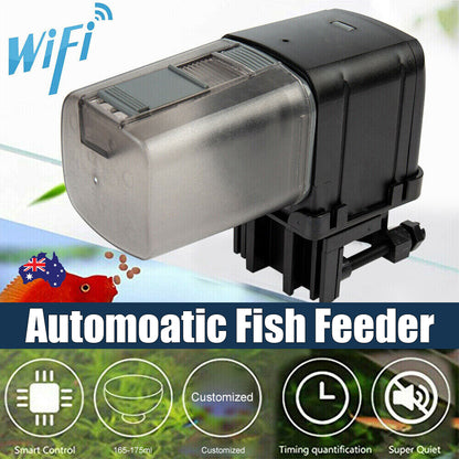 WiFi Automatic Fish Food Feeder For Aquarium Tank Pond Dispenser