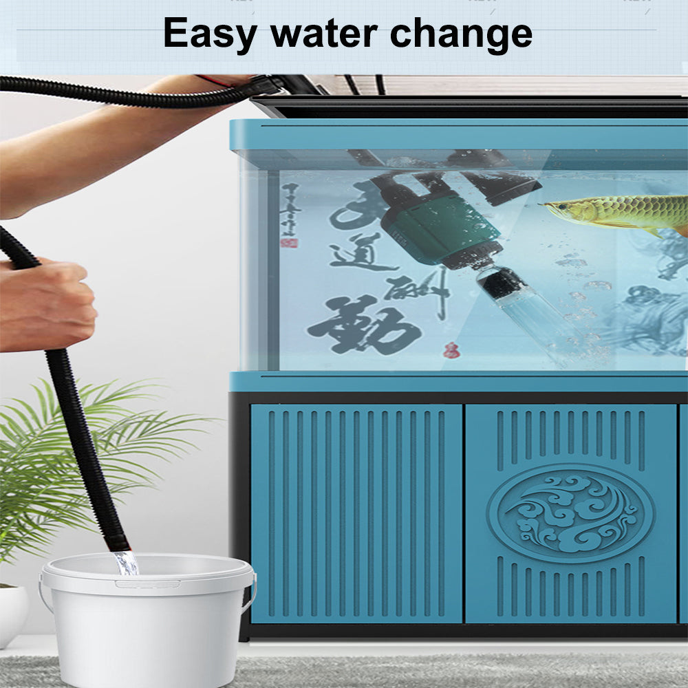 2000L/H 36W Electric Aquarium Fish Tank Pump Water Changer Sand Washer