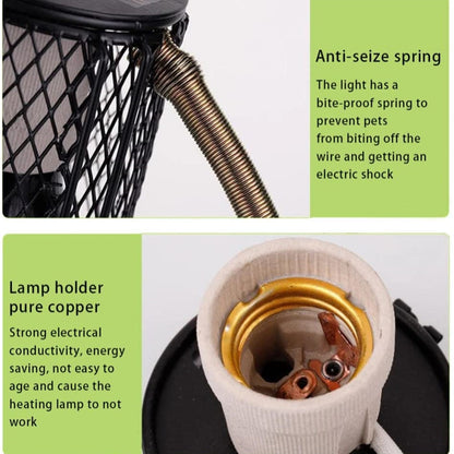 100W Reptile Ceramic Heat Lamp Cage Light