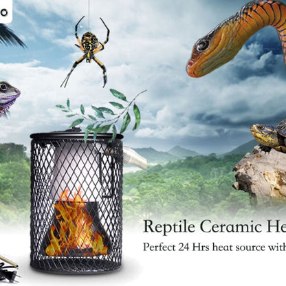 100W Reptile Ceramic Heat Lamp Cage Light