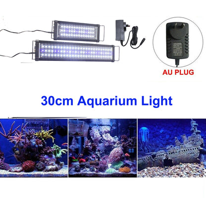 30cm Aquarium Lighting Full Spectrum Aqua Plant Fish Tank Bar LED Lamp