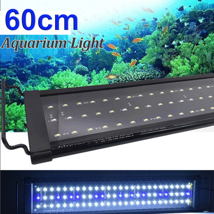 60cm Aquarium Lighting Full Spectrum Aqua Plant Fish Tank Bar LED Lamp