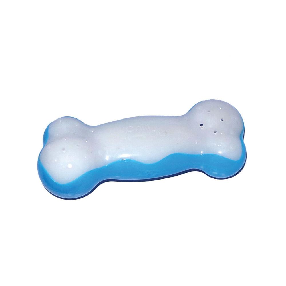 Dog Freezable Bone Ice Chill Out Cooling Gel Teething Toy