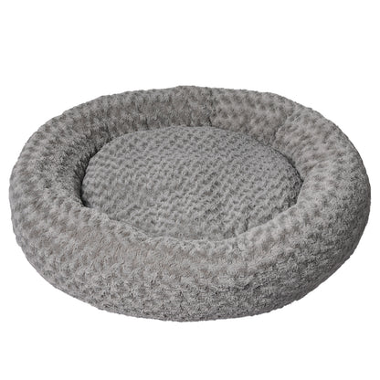 Calming Dog Bed Soft Plush Grey XL