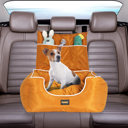 Dog Car Booster Seat Protector Waterproof Travel Bed Large